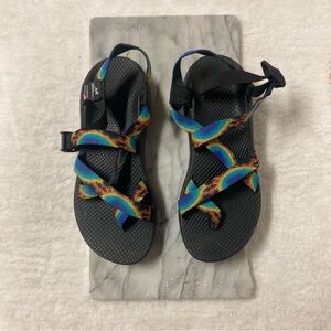 Chaco Z/2 Classic National Park Foundation Sandals Size 10 Yellowstone Womens